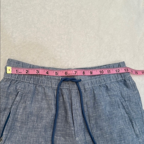 Athleta Blue Track Pants Relaxed Fit Joggers With Pockets - Picture 9 of 16